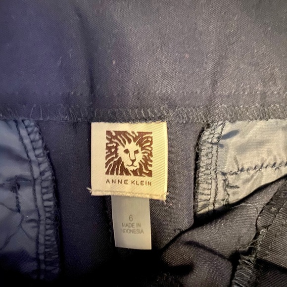 Anne Klein Navy Blue Pants - Picture 3 of 3